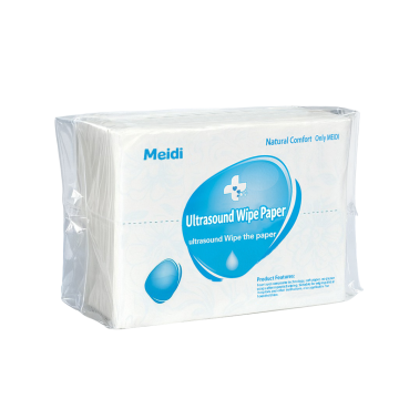 800g High-Ply B-Ultrasound Gel Wipes paper-Virgin wood pulp -220mm x 240mm