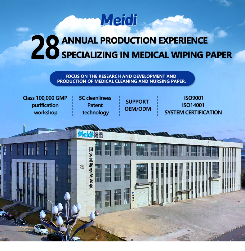For Medical Wiping Paper, Choose MEIDI