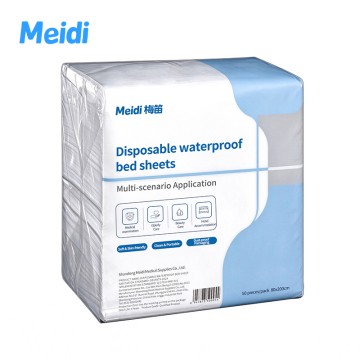 Meidi Disposable Medical Bed Sheets — SMS Non-Woven & PP+PE Waterproof