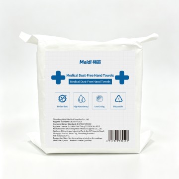 Medical Dust-Free Hand Towels (single-use air-laid towels)