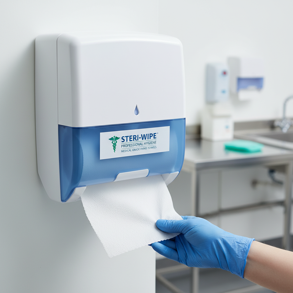 Kommersielt håndtørkepapir for medisinsk personell personlig hygiene