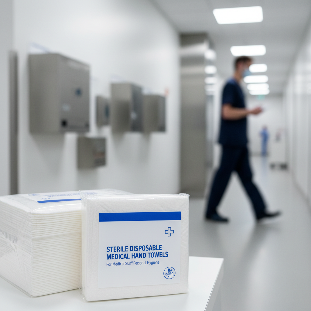 Engangs medisinske håndklær for medisinsk personell personlig hygiene