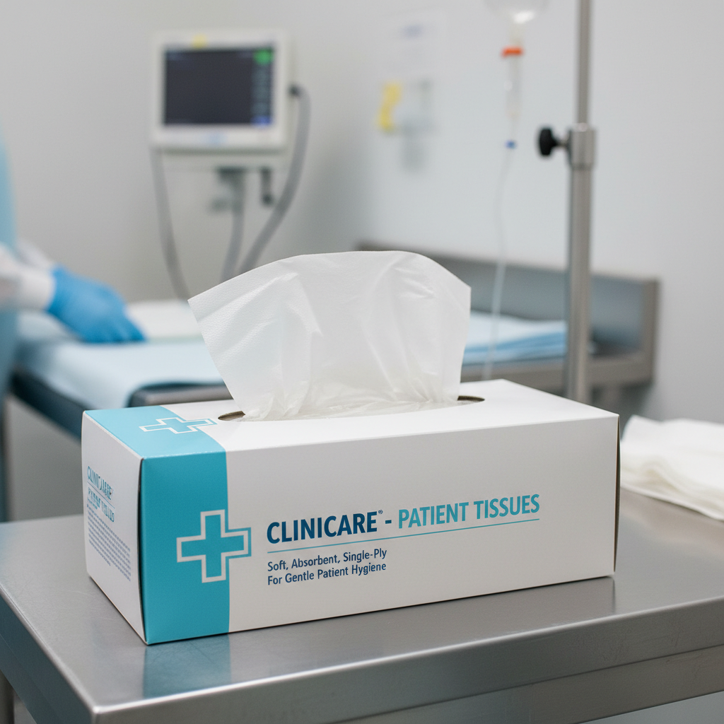 Kommersielt silkepapir for klinisk pasientbehandling