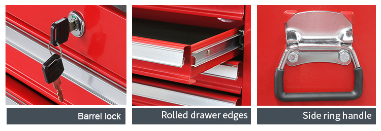 2 drawer middle tool chest TBA202602 details
