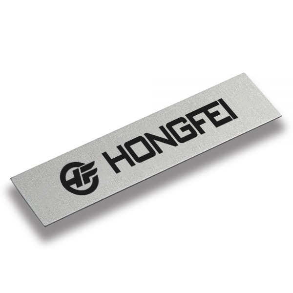 aluminum sticker
