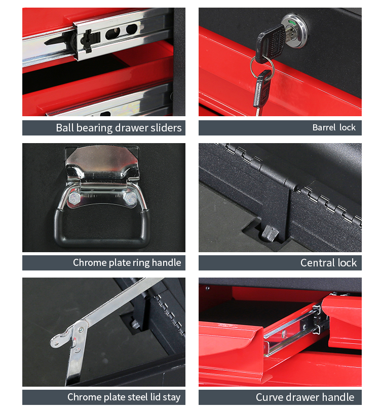 tool box top chest TBT212606 details