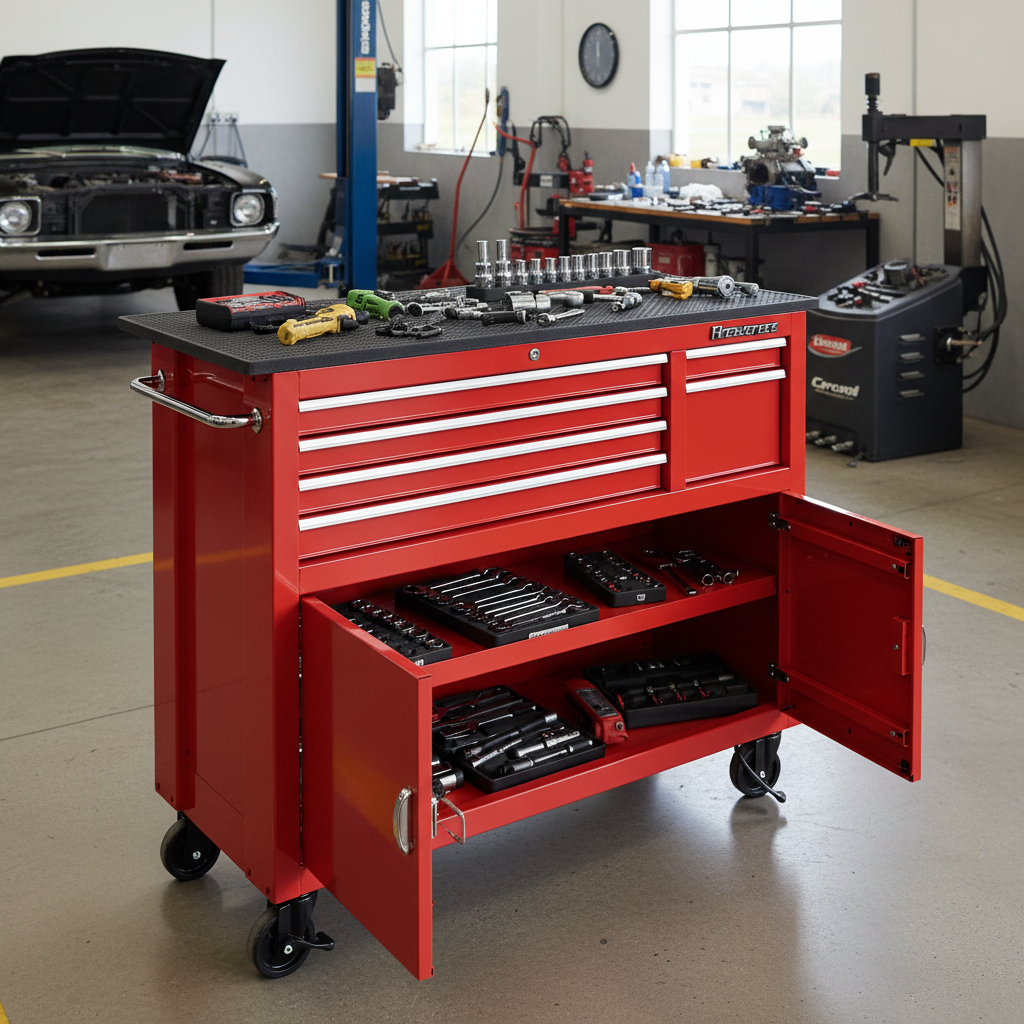 Heavy Duty Tool Cabinet For Professional Auto Repair