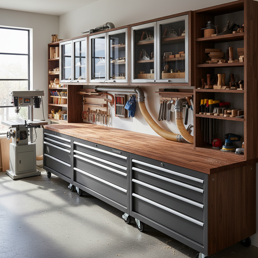Garage Tool Box Cabinets For Carpentry & Woodworking