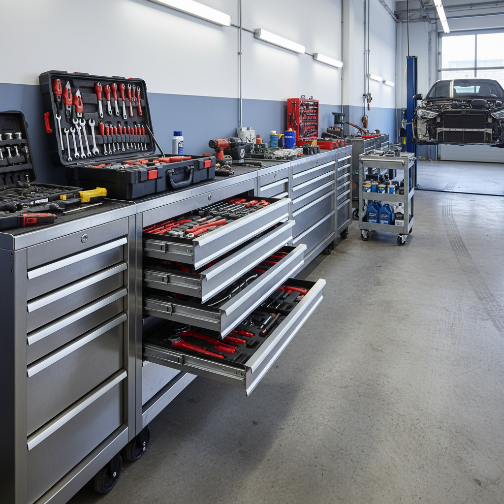 Tool Storage Cabinets For Professional Auto Repair