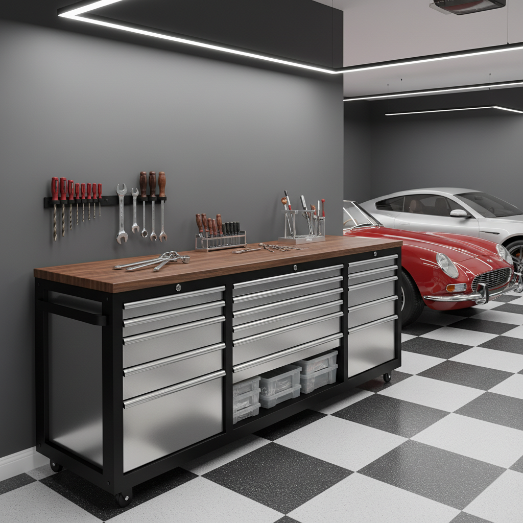 Storage Tool Cabinet For Premium Home Garage