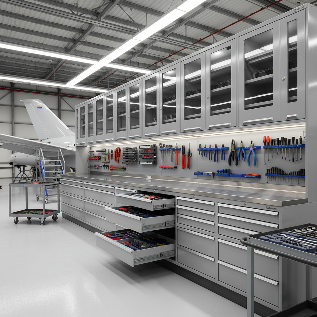 Garage Tool Storage Cabinets For Aviation Maintenance