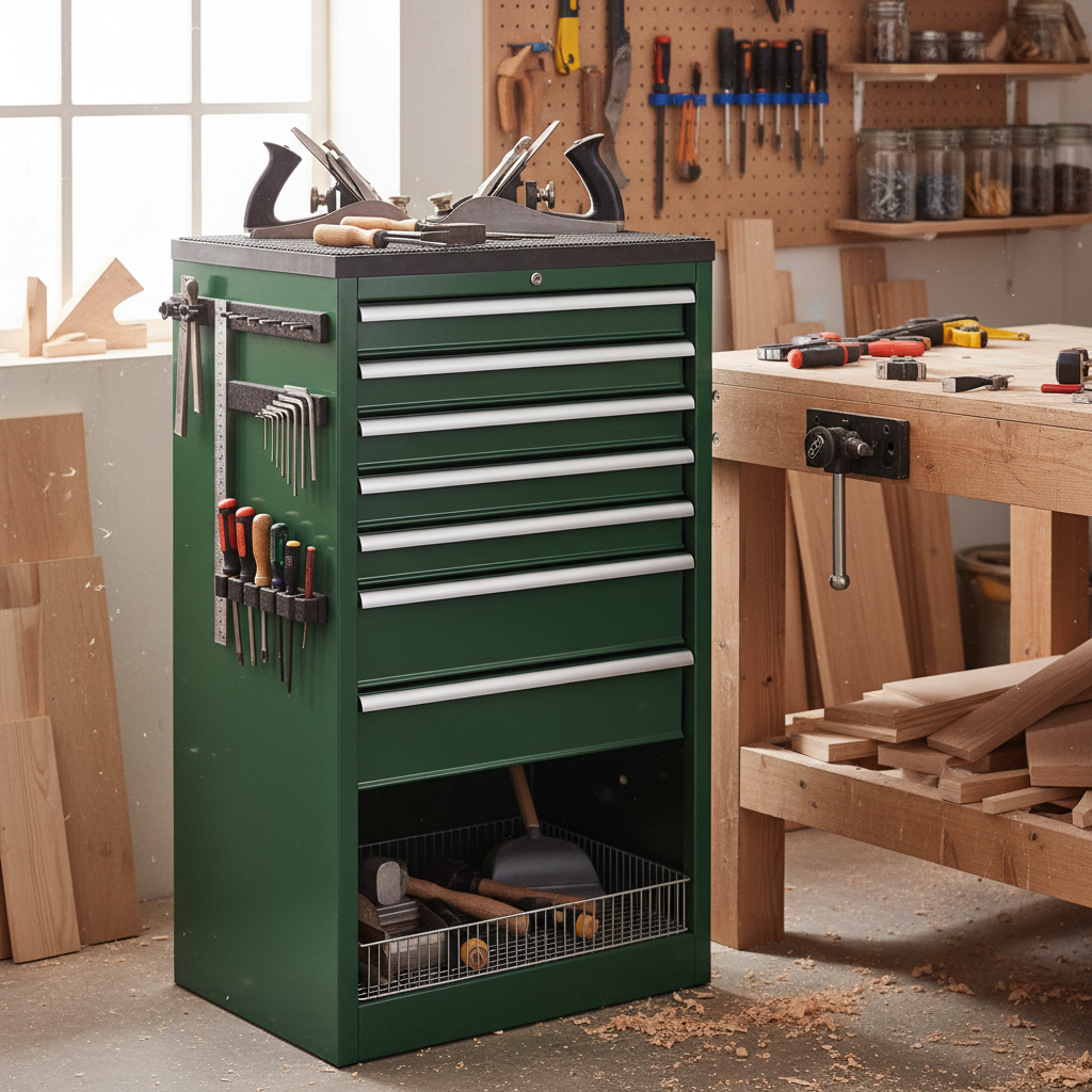 Side Tool Cabinet For Carpentry & Woodworking
