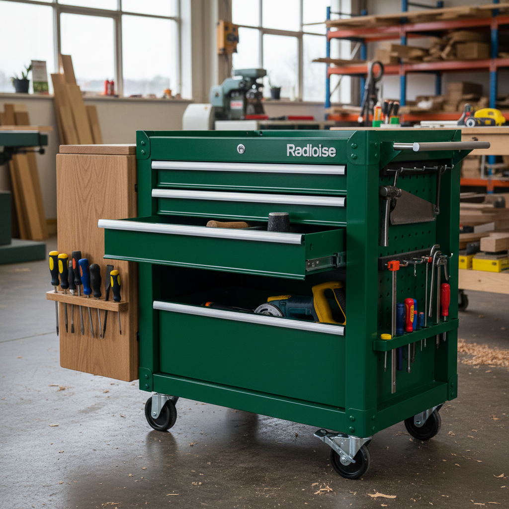 Tool Box Side Cabinet For Carpentry & Woodworking