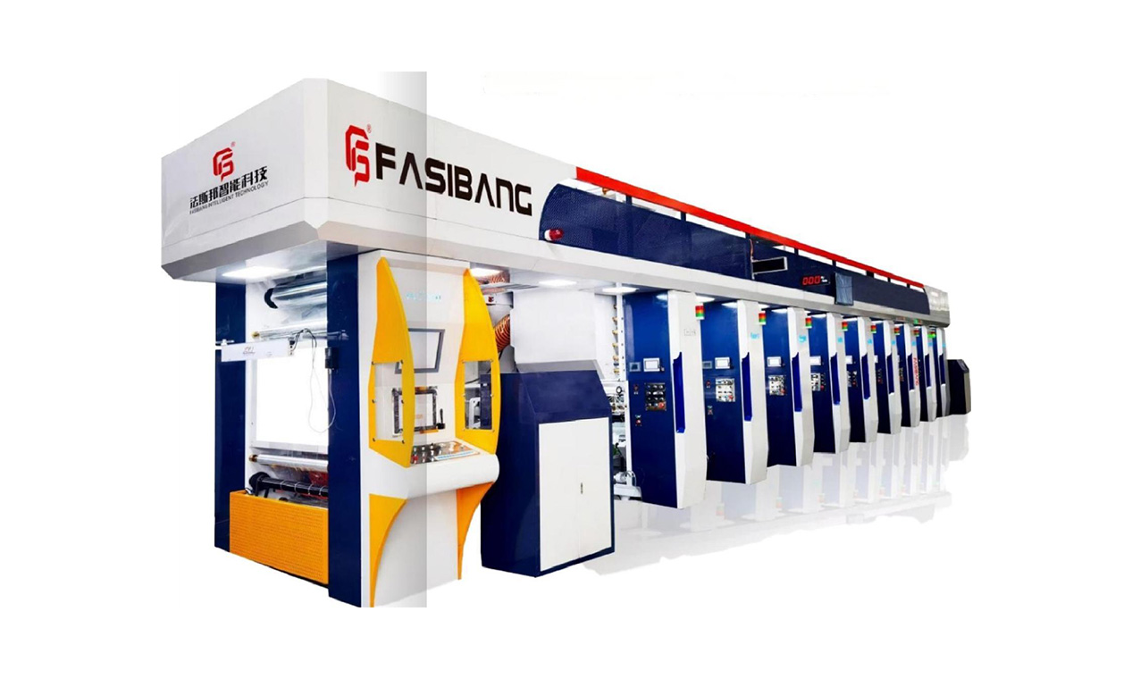 Electronic Shaft Unit Type Rotogravure Printing Machine