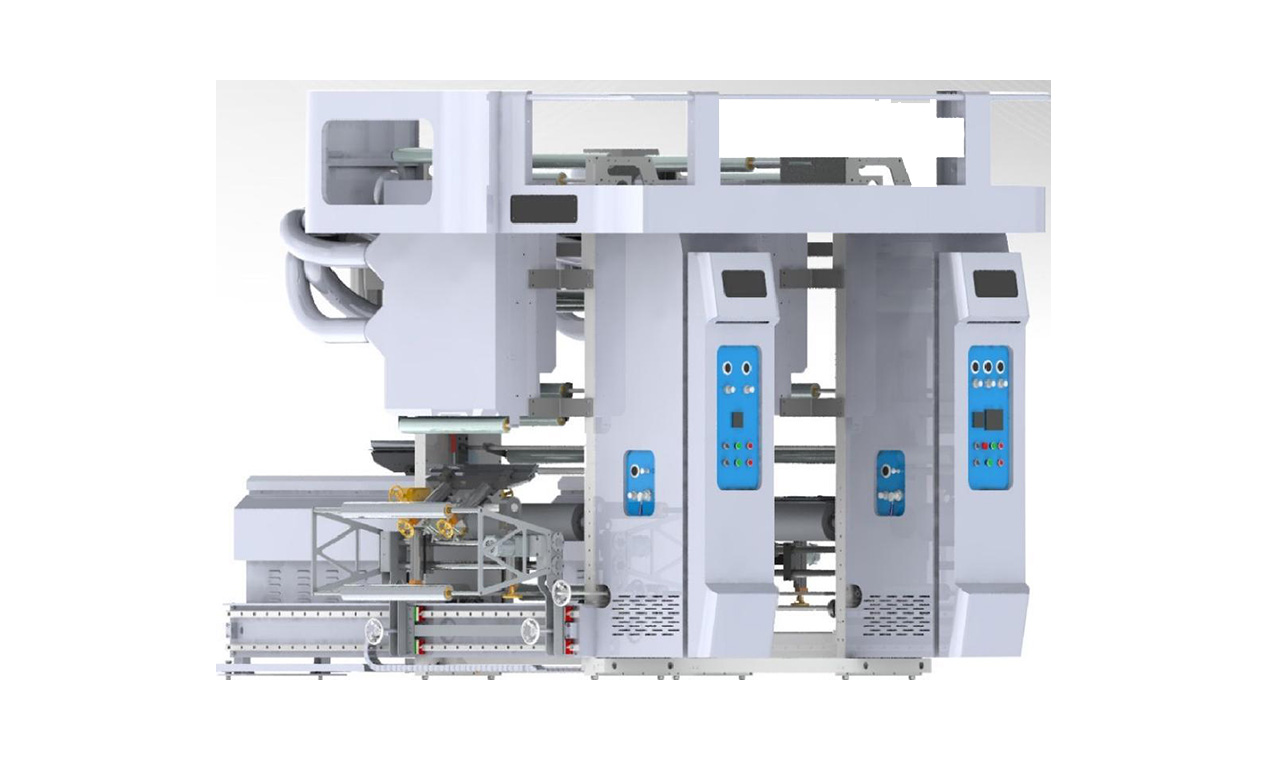 High Speed Fully Automatic Electronic Shaft Integrated Printing Machine