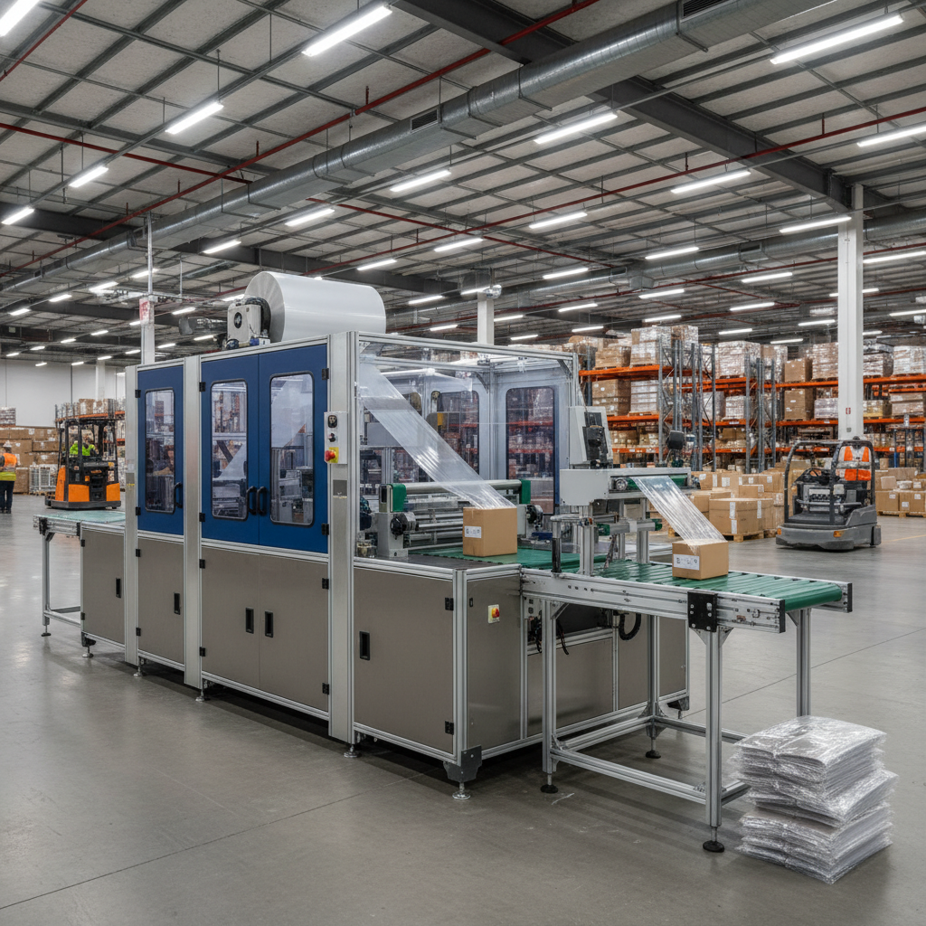 Plastic Bags Machine For E-Commerce Logistics Centers