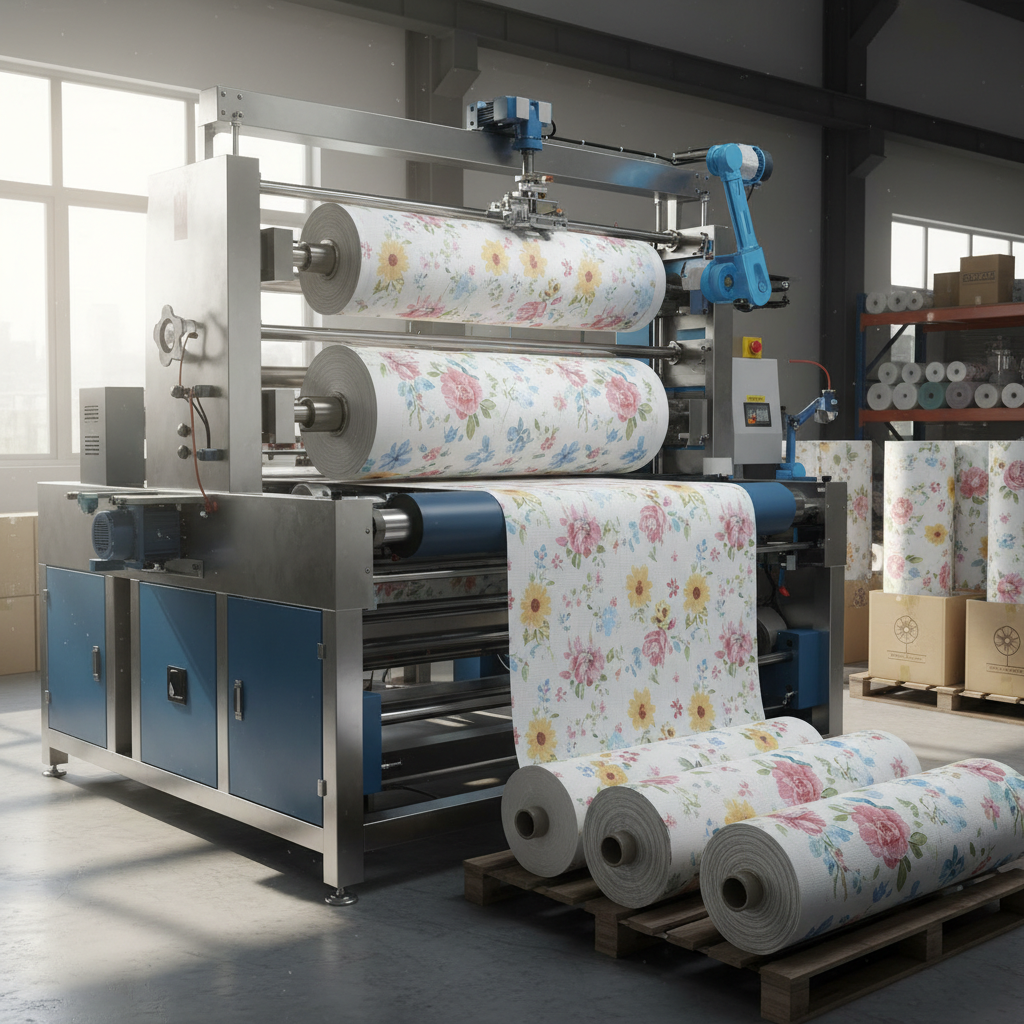 Pp Woven Printing Machine For Flower Gift Shops