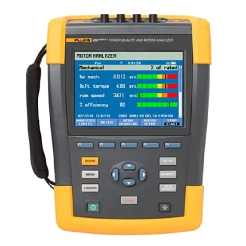 Fluke 438-II Power Quality Analyzer & Motor Analyzer