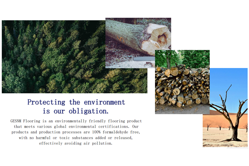 Gesnm eco-friendly lvt click vinyl flooring: a safe, durable, and sustainable choice for all indoor spaces