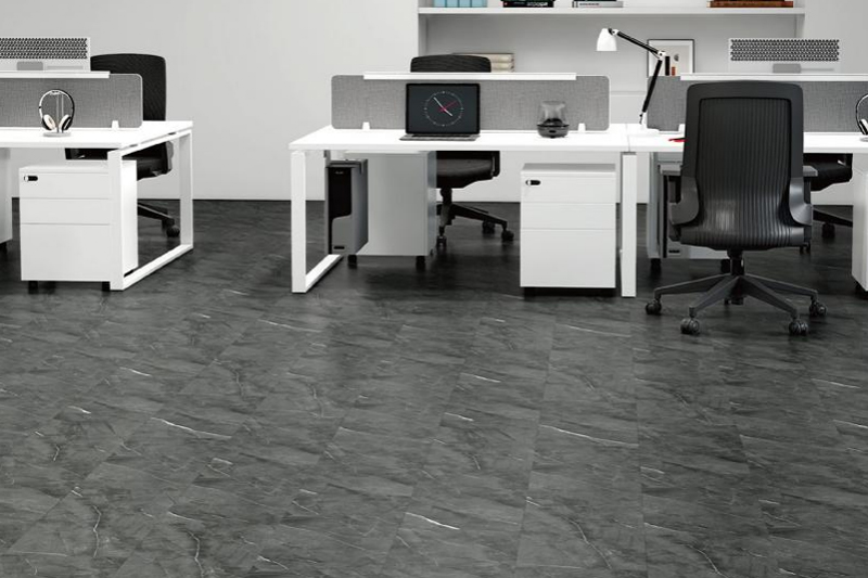 Headline: gesnm launches 'ges6019' self-adhesive spc flooring, merging marble elegance with unmatched durability for modern spaces