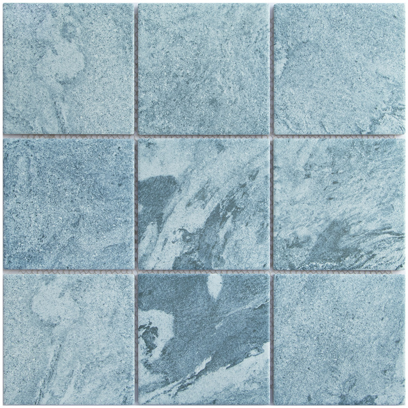 Grimsby 97x97mm Porcelain Pool Mosaic Tile