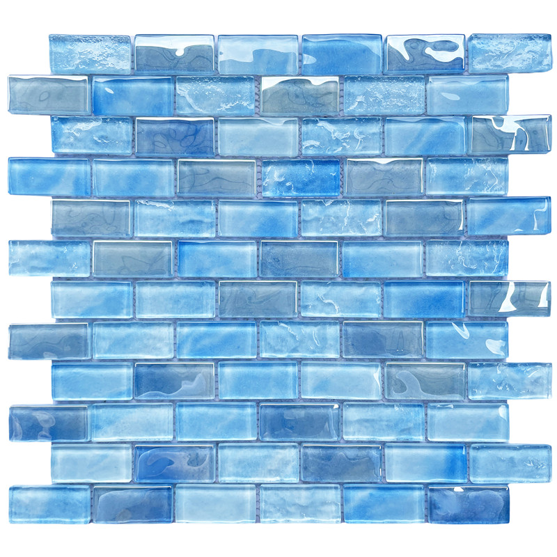 Maestra 1x2 Swimming Pool Glass Mosaic