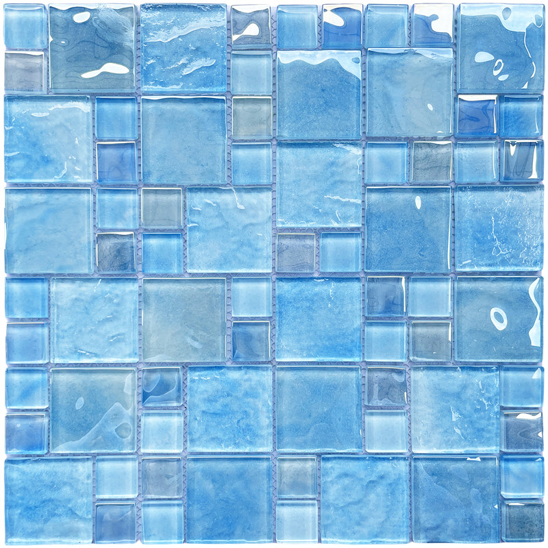 Maestra Random Glass Pool Mosaic Tile