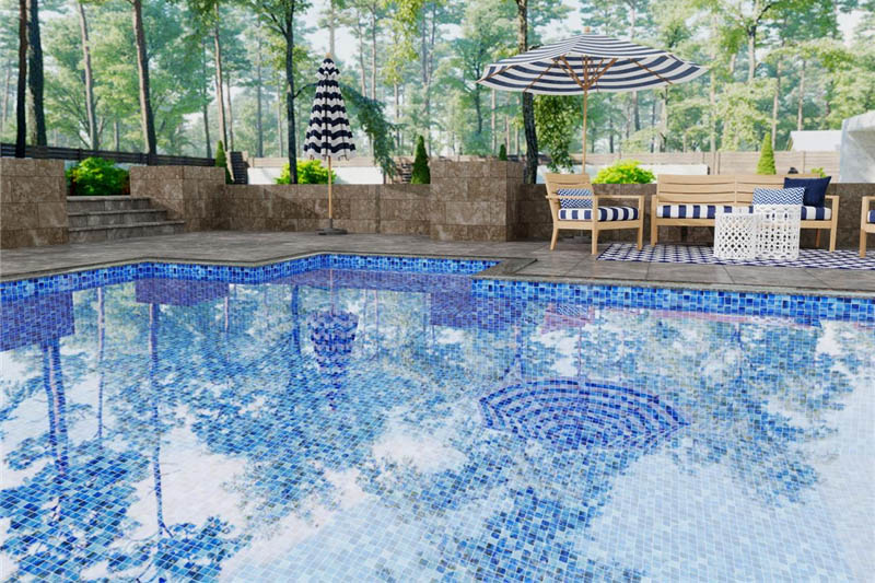 Ralart Mosaic Introduces Architectural-Grade Formed Glass Mosaics for Custom Pool Design