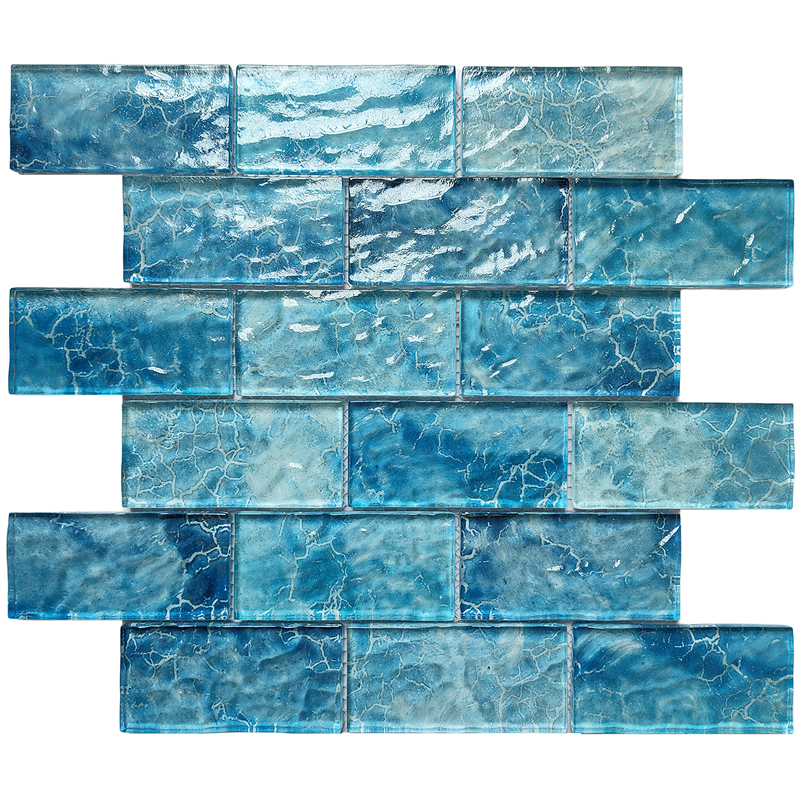 Verdun 2x4" Rectangular Glass Mosaic Tiles