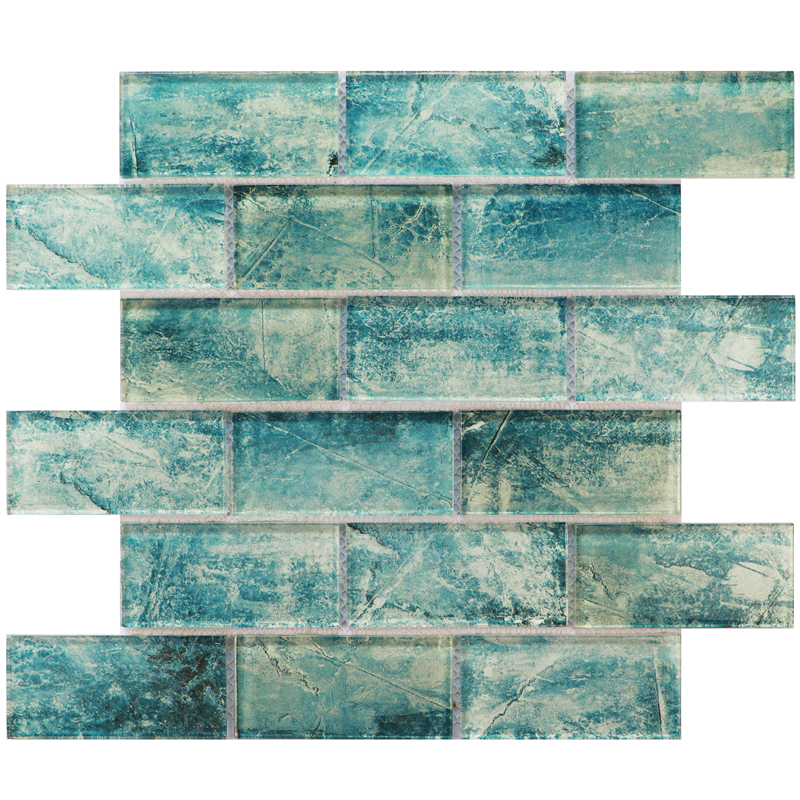 Blue Glass Mosaic Tiles for Swimming Pool & Poo...
