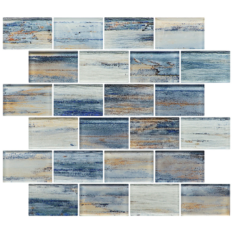 Iridescent Glass Pool Tile | Iridescent Pool Gl...