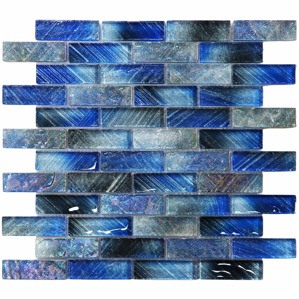 Linear Inkjet Glass Tile for Pools, Feature Walls & Contemporary Spaces