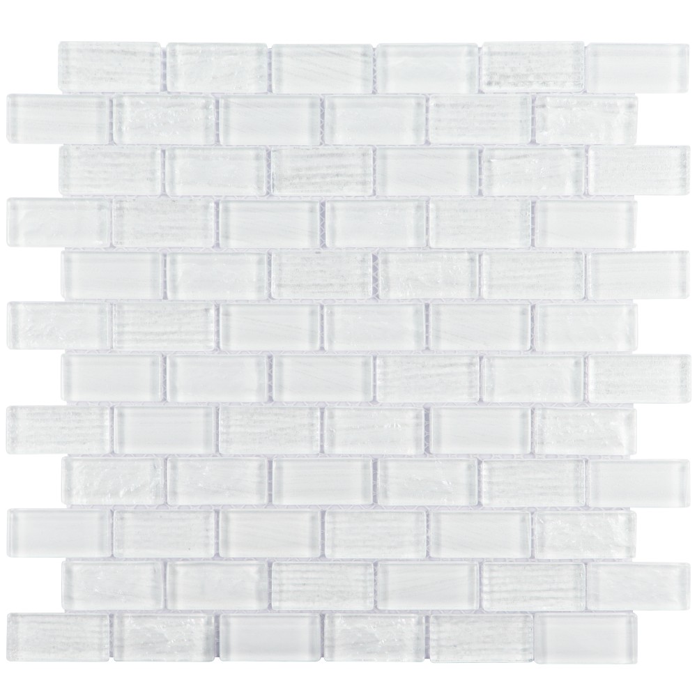 Chita 1x2 Inch Inkjet Printed Pool Tile Crystal Glass Mosaic Tile