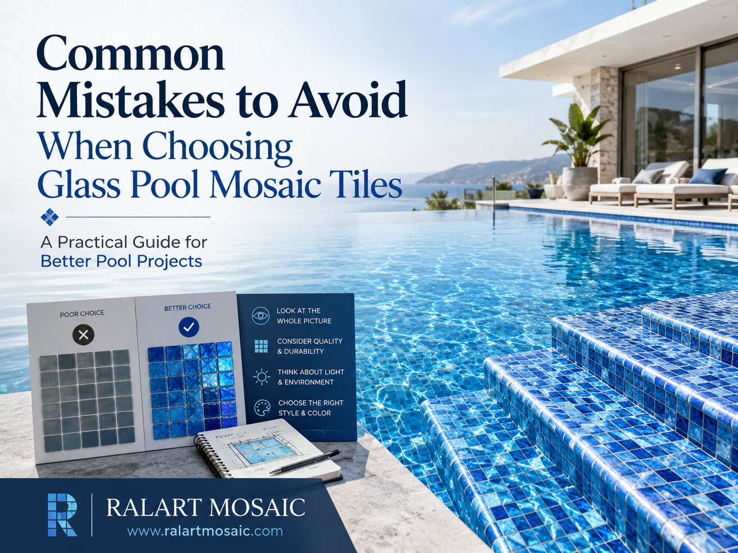 Common Mistakes to Avoid When Choosing Glass Pool Mosaic Tiles