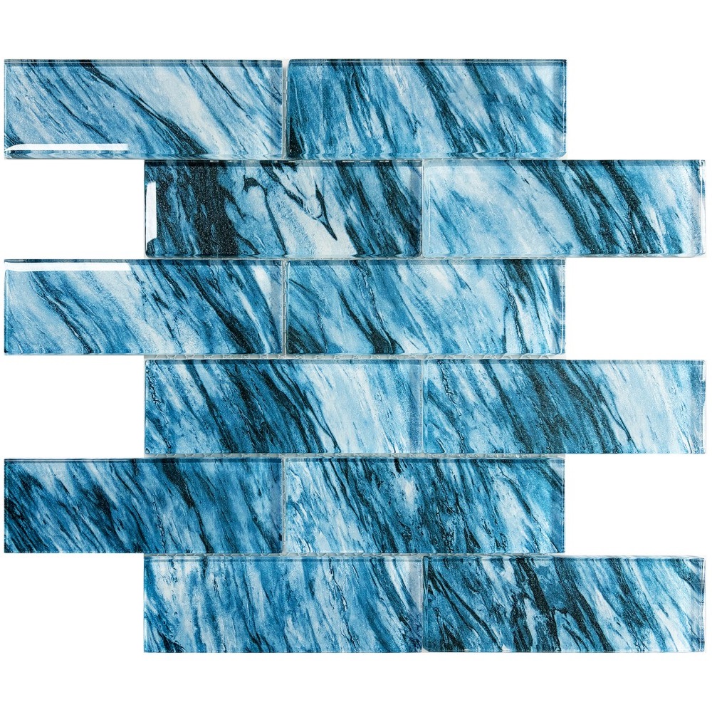 Caroline High Temperature Inkjet Glass Pool Mos...