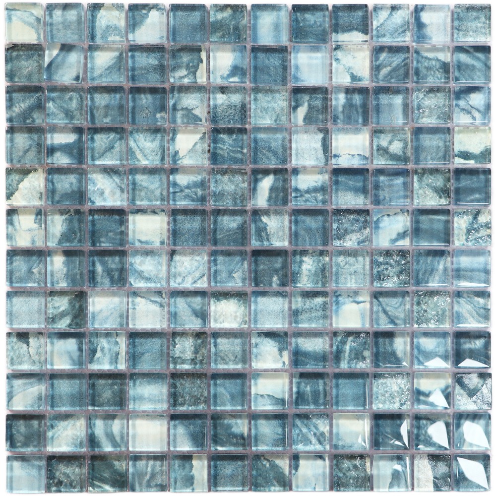 Moresby 23 × 23 mm Glass Mosaic for Pool Steps ...