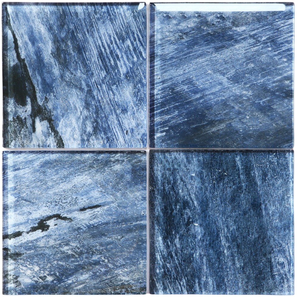 Taurus 150x150mm Inkjet Glass Pool Tile for Fea...