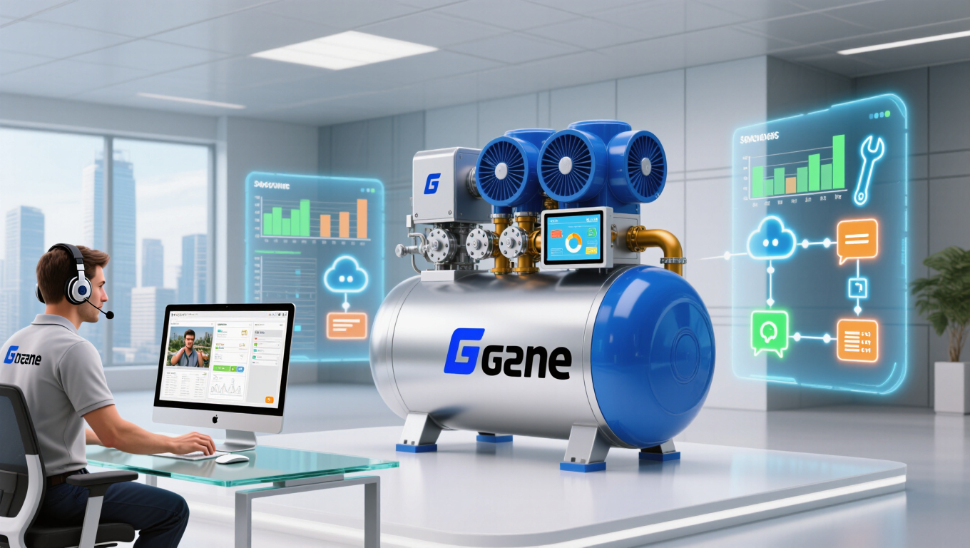 Digital After-Sales Service: Can Air Compressor Problems Be Solved Without an On-Site Visit?