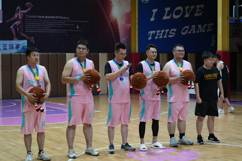 Deman company basketball friendship match concludes with great success!