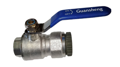 Integrated Quick-Connect Ball Valve with Female Thread