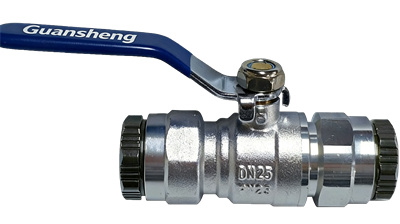 Integrated Quick Connect Ball Valve