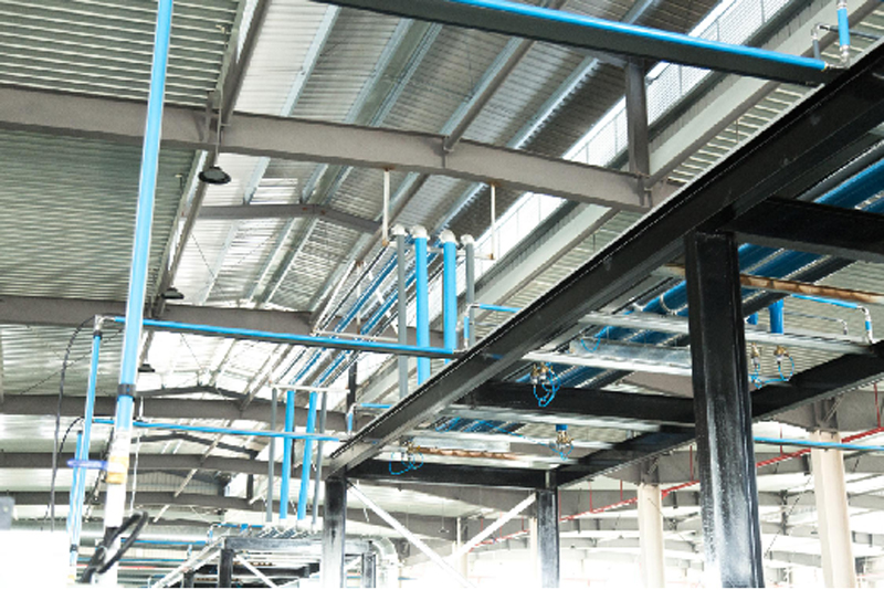 Press-fit stainless steel/grooved cast steel fittings and clamp-type aluminum alloy fittings