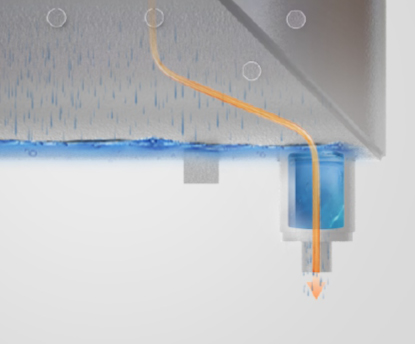 Zuverlässige Luft-Wasser-Trennung