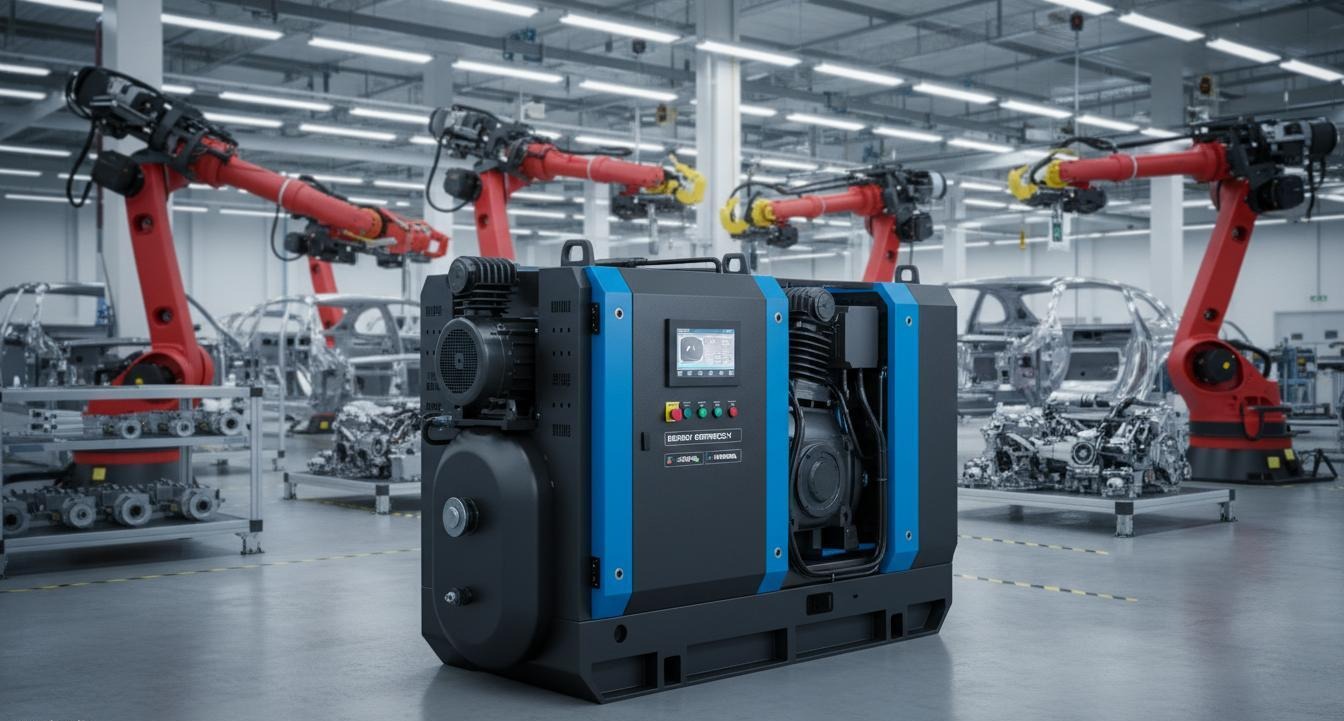 Plantas automovilísticas alemanas modernizan sus compresores de tornillo PM VSD: ahorro energético del 35-50% verificado.
