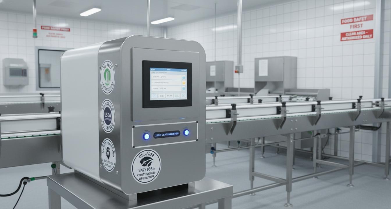 US Food Plants Run Oil-Free Blowers 24/7: Zero Contamination for Hygienic Air Systems