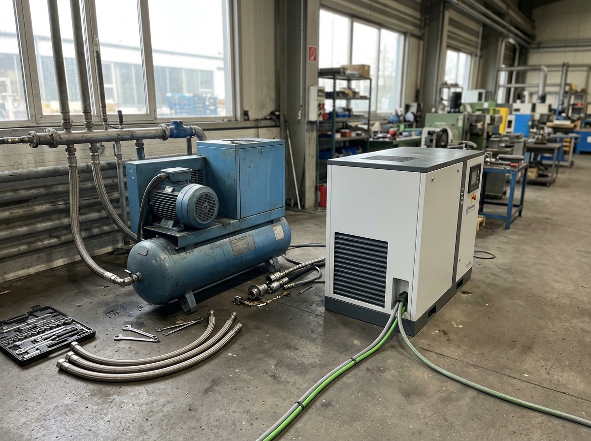 How to Replace a Fixed Speed Compressor with a PM VSD Model