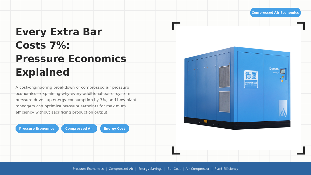 Every Extra Bar Costs 7%: Pressure Economics Explained