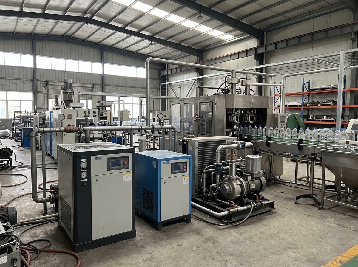 How to Choose an Air Compressor for PET Bottle Production Lines
