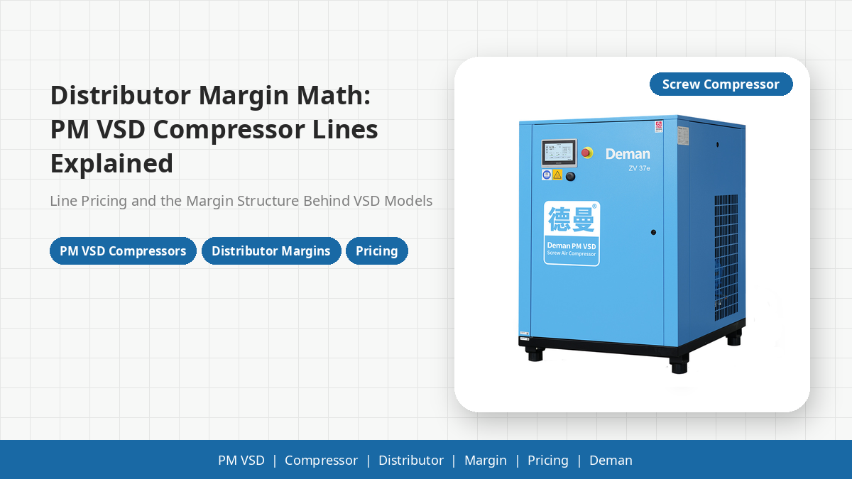 Distributor Margin Math: PM VSD Compressor Lines Explained