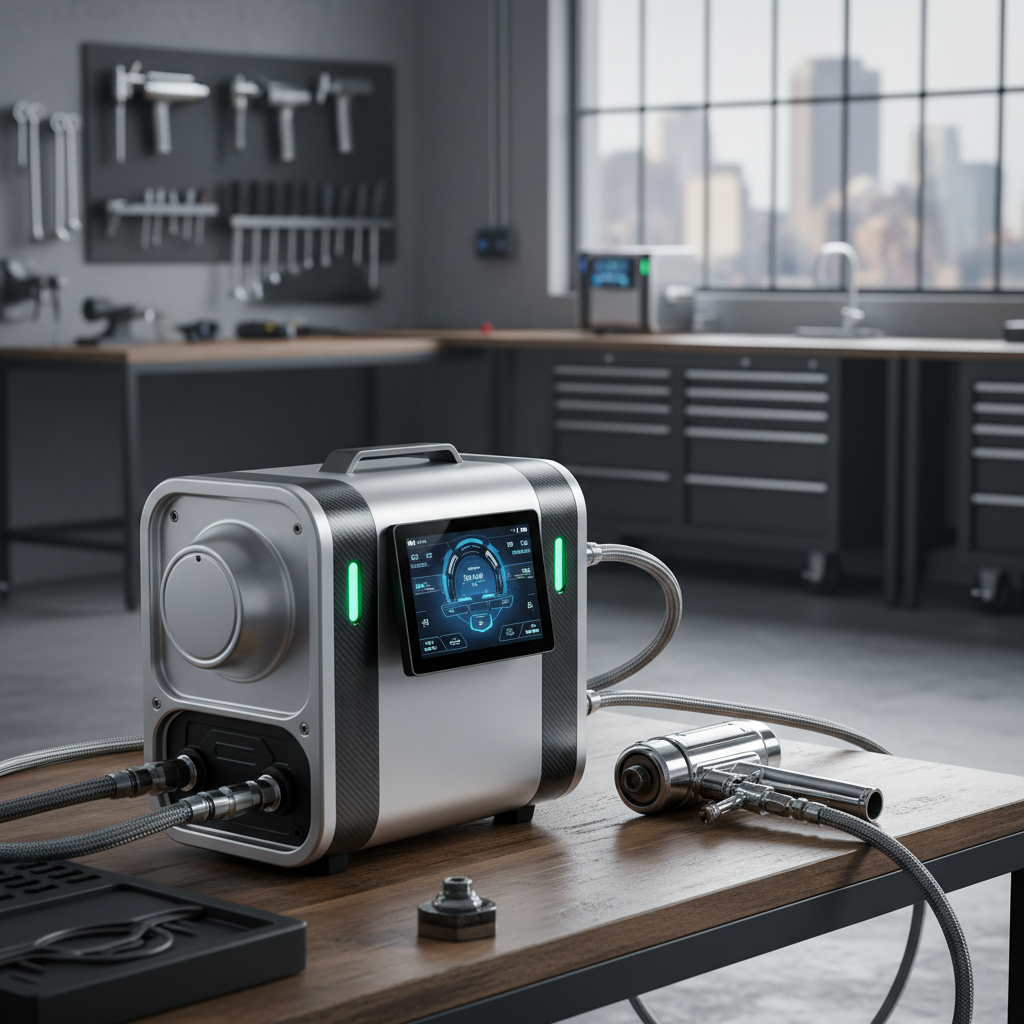 Smart Air Compressor For Powering Pneumatic Tools